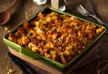 Dried Cranberry and Multigrain Bread Stuffing