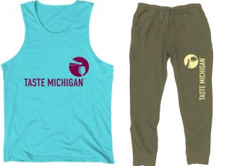 Michigan Wine Collaborative Adds Its Wine Club to Taste Michigan Taste Michigan tank top and sweatpants