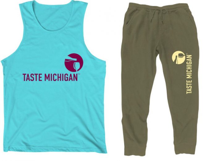 Michigan Wine Collaborative Adds Its Wine Club to Taste Michigan Taste Michigan tank top and sweatpants